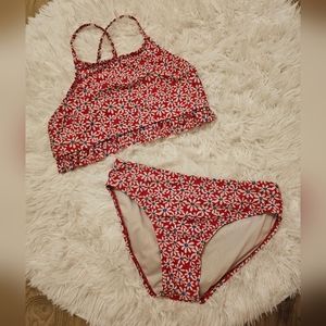 Cat & Jack Girls 2 piece swimsuit